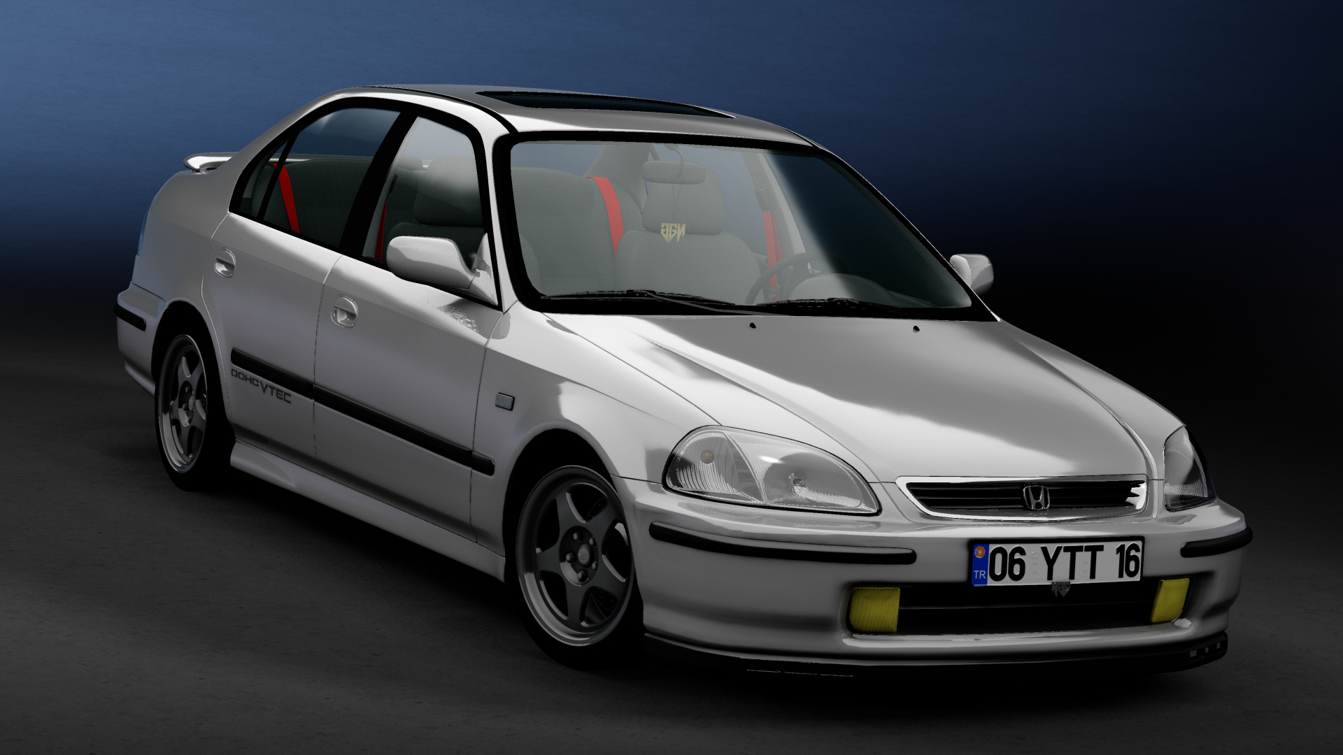 06 YGT 53 - Honda Civic 1.6 VTi, skin 02_lunar_silver_met