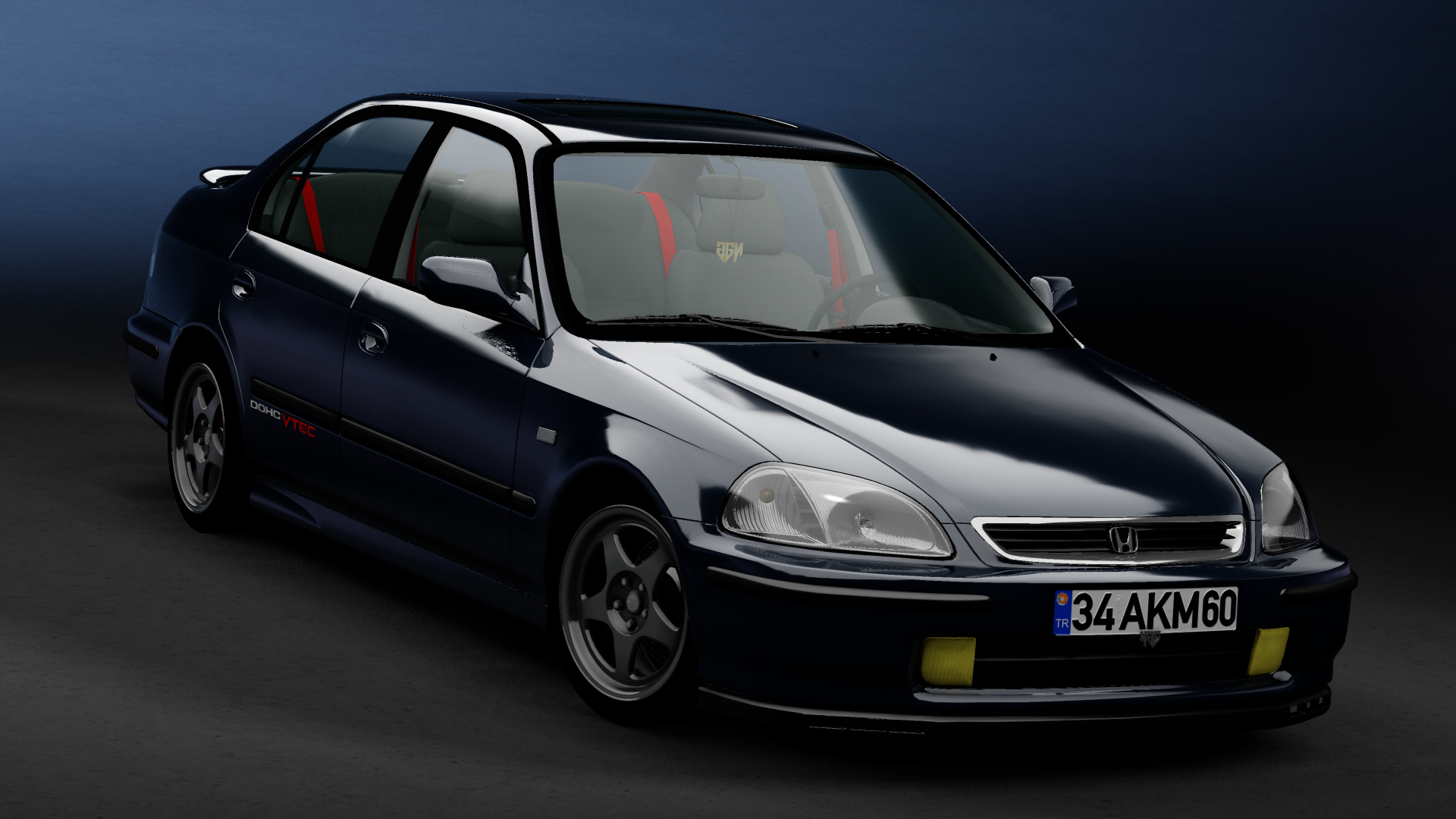 06 YGT 53 - Honda Civic 1.6 VTi, skin 04_eternal_blue_met