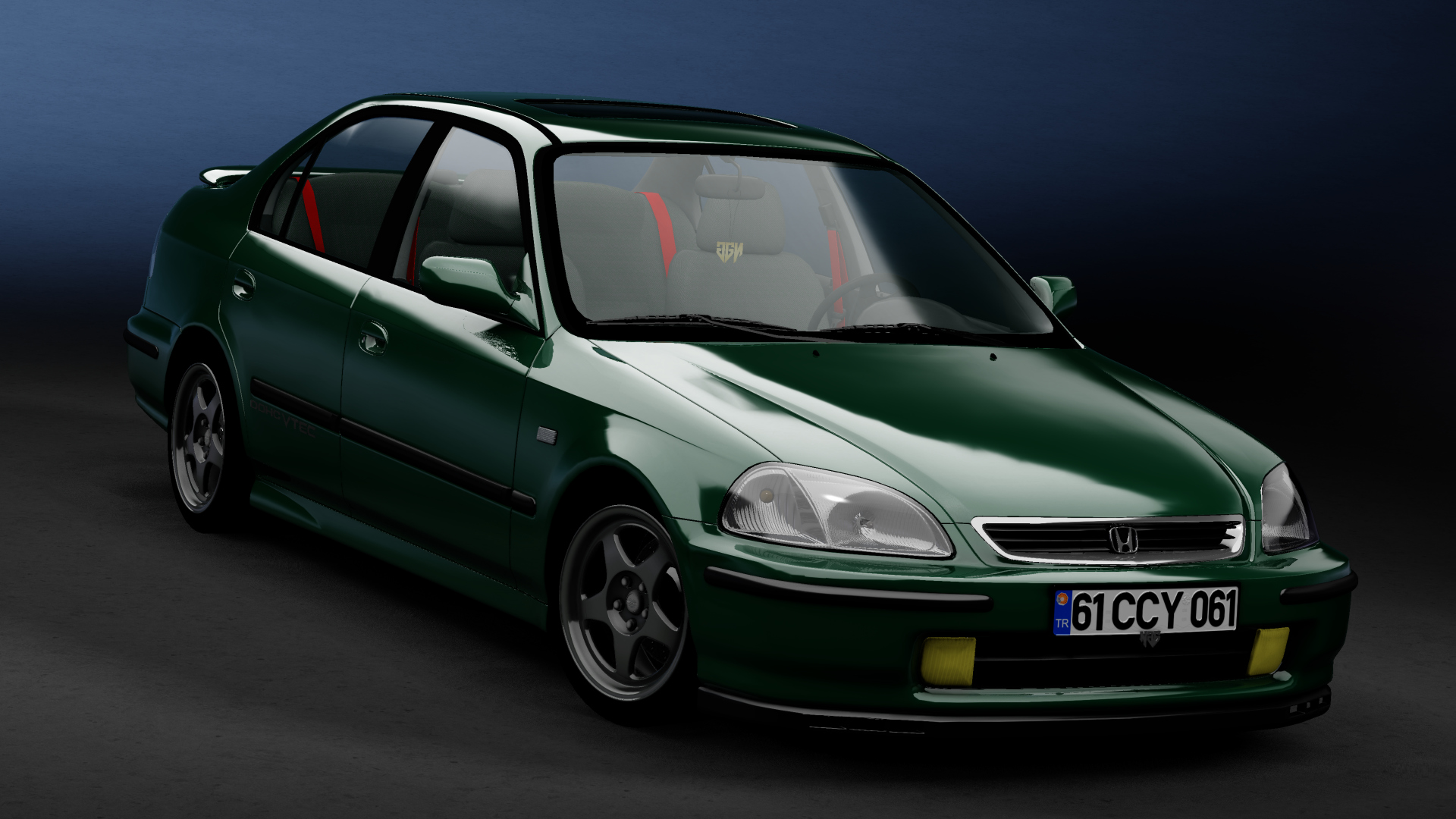 06 YGT 53 - Honda Civic 1.6 VTi, skin 05_cypress_green_pearl