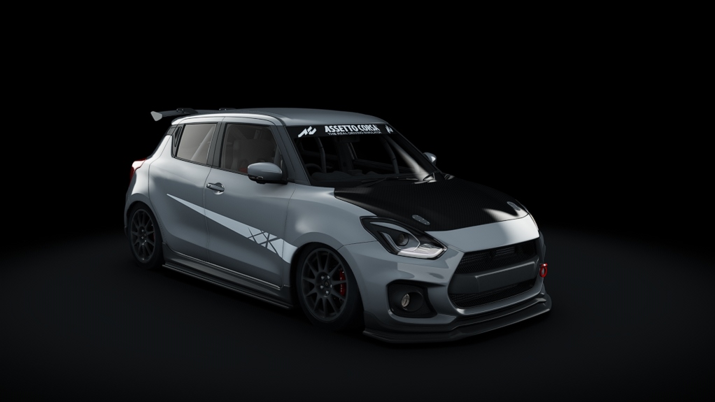 Suzuki Swift Sport 2017 Track, skin 03_Premium Silver Metallic