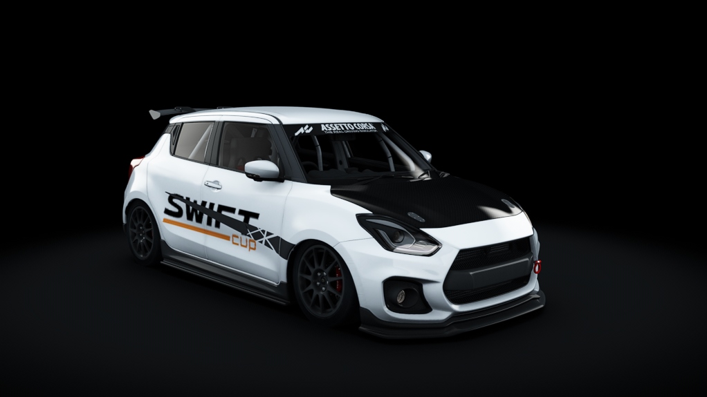 Suzuki Swift Sport 2017 Track, skin 04_Pure White Pearl