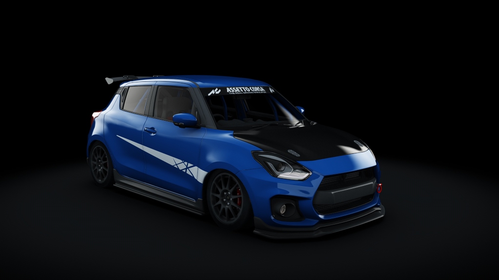 Suzuki Swift Sport 2017 Track, skin 05_Speedy Blue Metallic