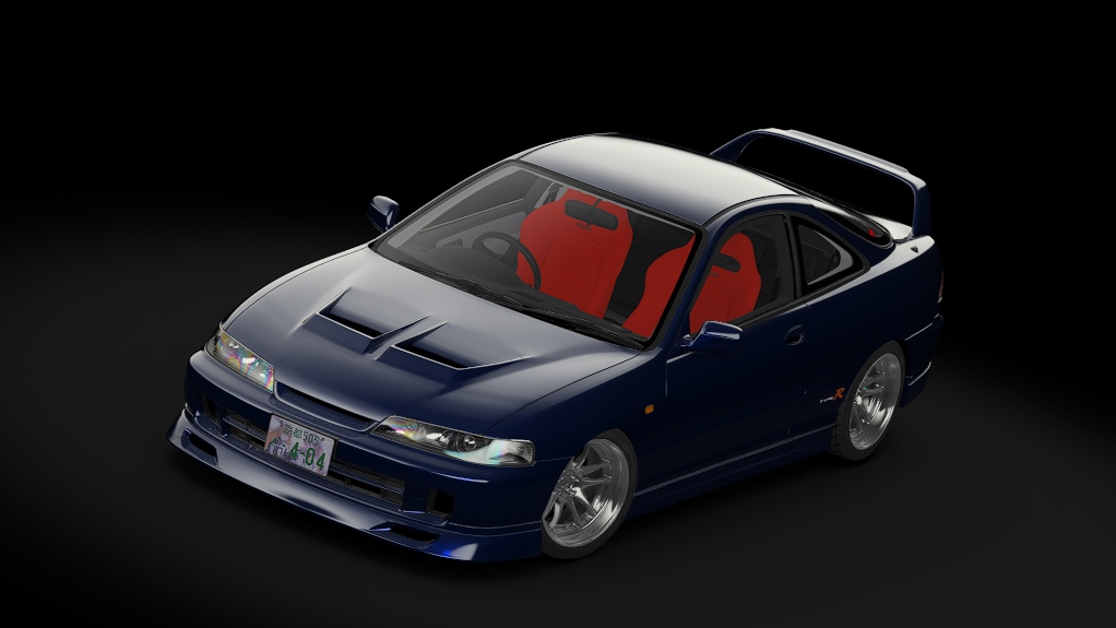 DK Honda Integra Type R ChargSpeed GT7 tweaked, skin z_sick_blue