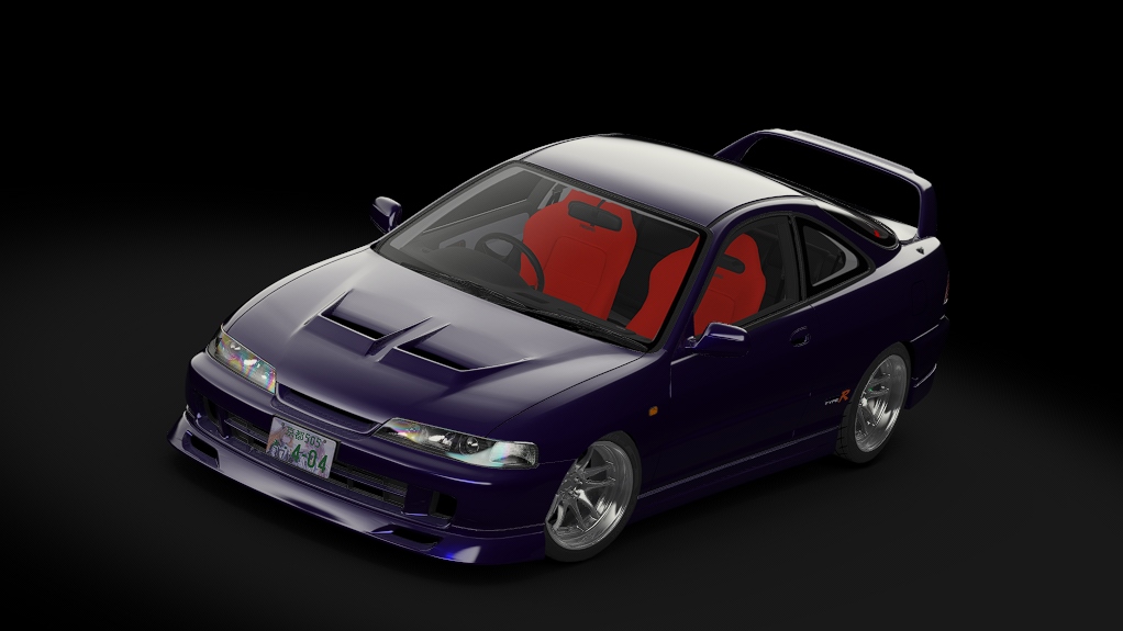 DK Honda Integra Type R ChargSpeed GT7 tweaked, skin z_sick_purple