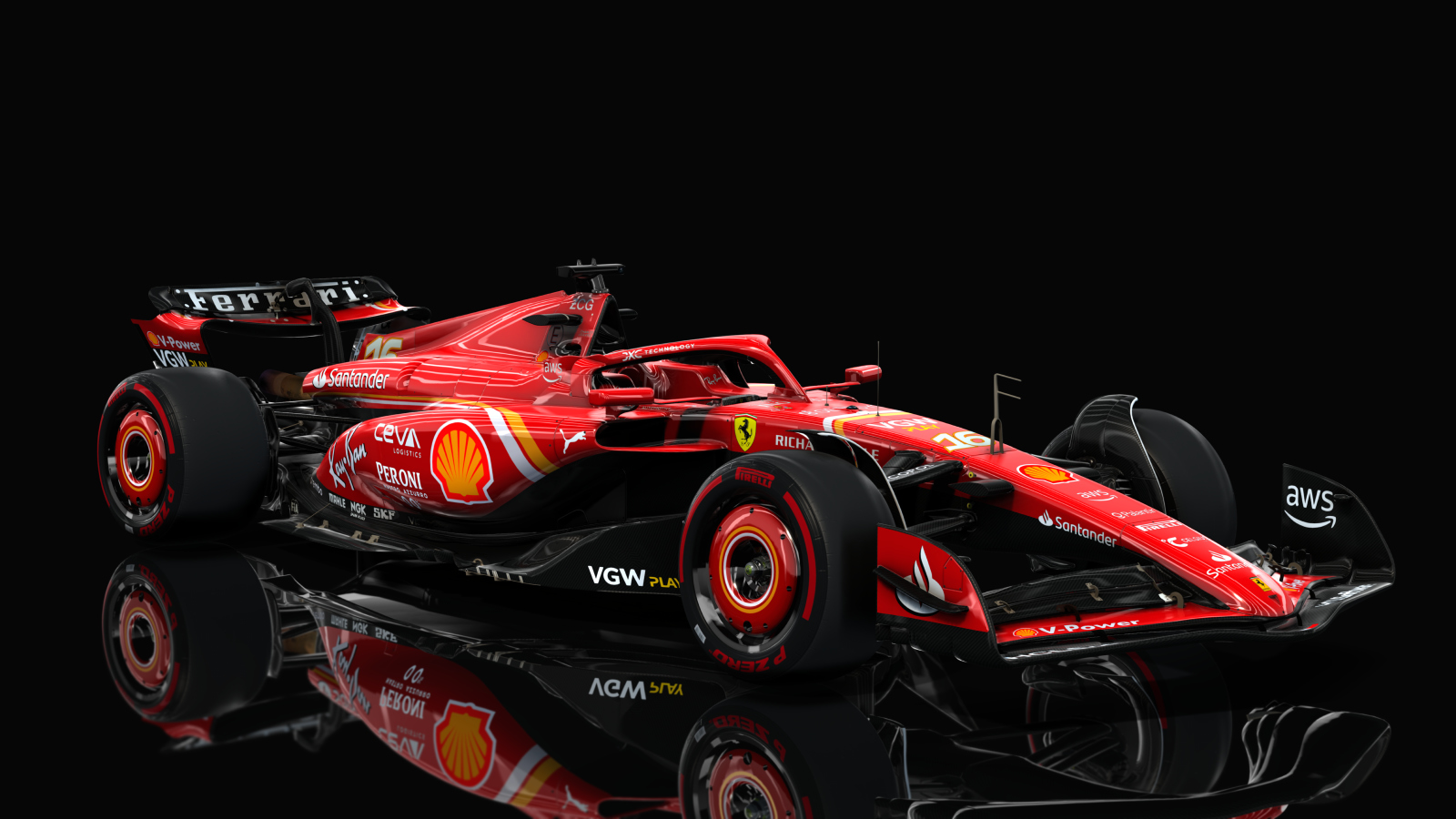 Ferrari_2024, skin 2024_ferrari_Leclerc