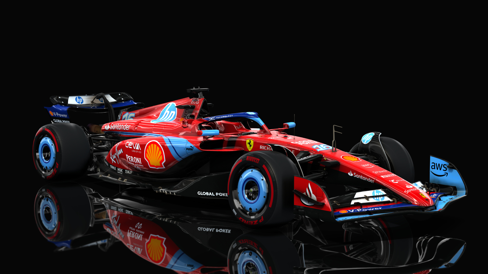 Ferrari_2024, skin 2024_ferrari_Leclerc_Rd.06_Miami