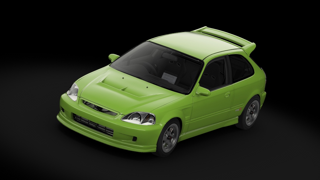 [Gingy] Honda CIVIC TYPE R X (EK9) '99 Tuned tweaked, skin SI_green