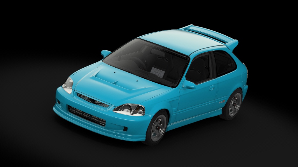 [Gingy] Honda CIVIC TYPE R X (EK9) '99 Tuned tweaked, skin SV_Cyan