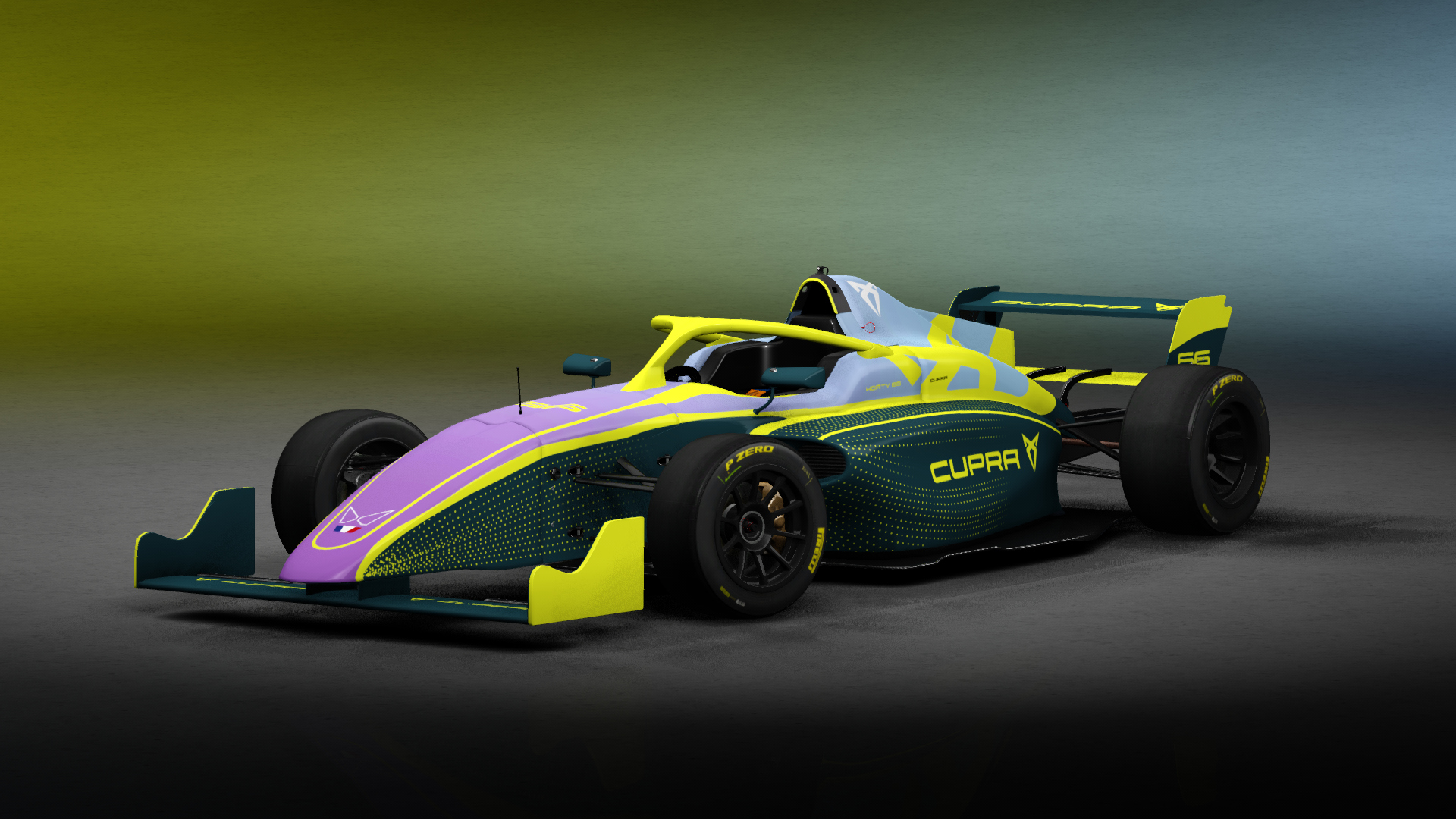 Mygale-21 Formule 4 GEN 2, skin GPE2 - Cupra - Horty