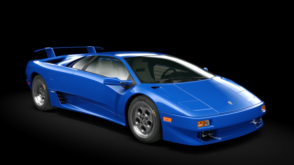 Lamborghini Diablo VT, skin Blu