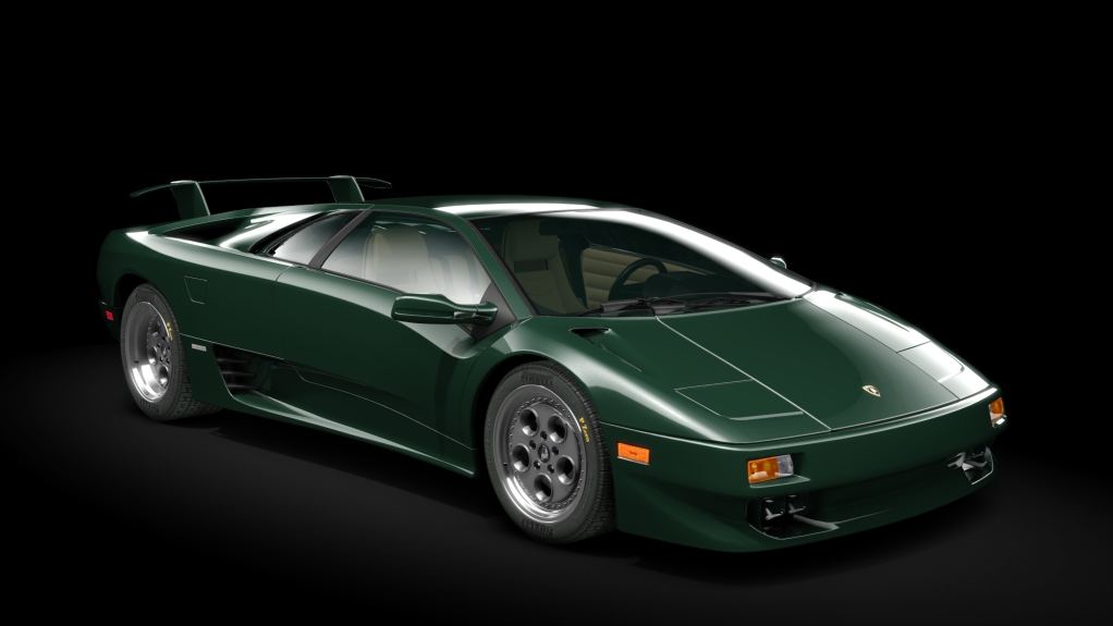 Lamborghini Diablo VT, skin Emerald_Green