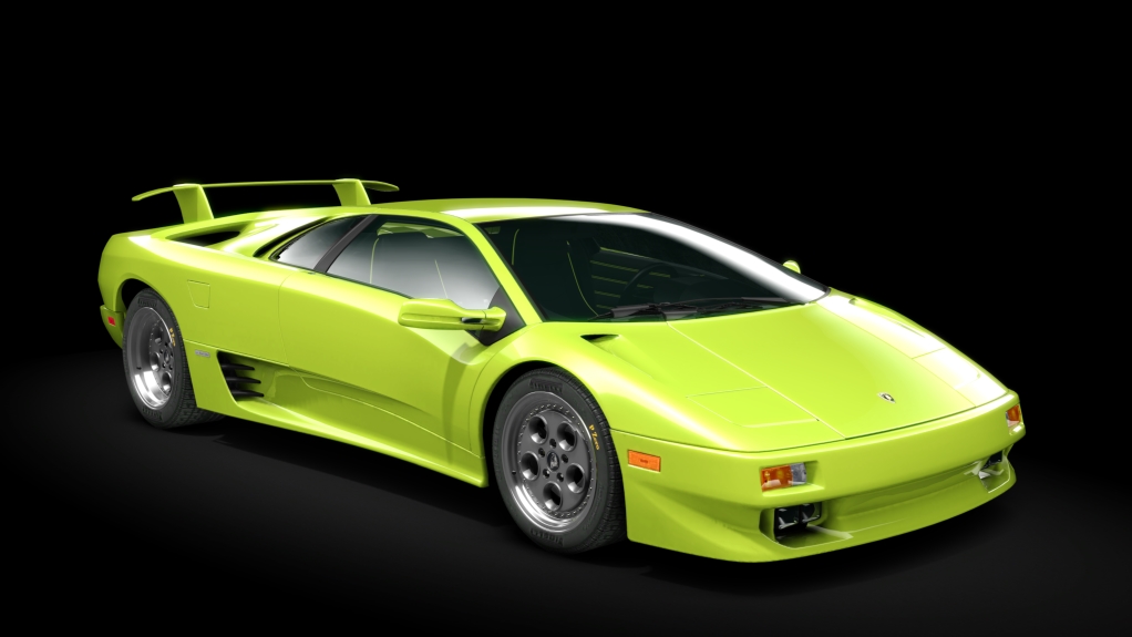 Lamborghini Diablo VT, skin Verde_Scandal