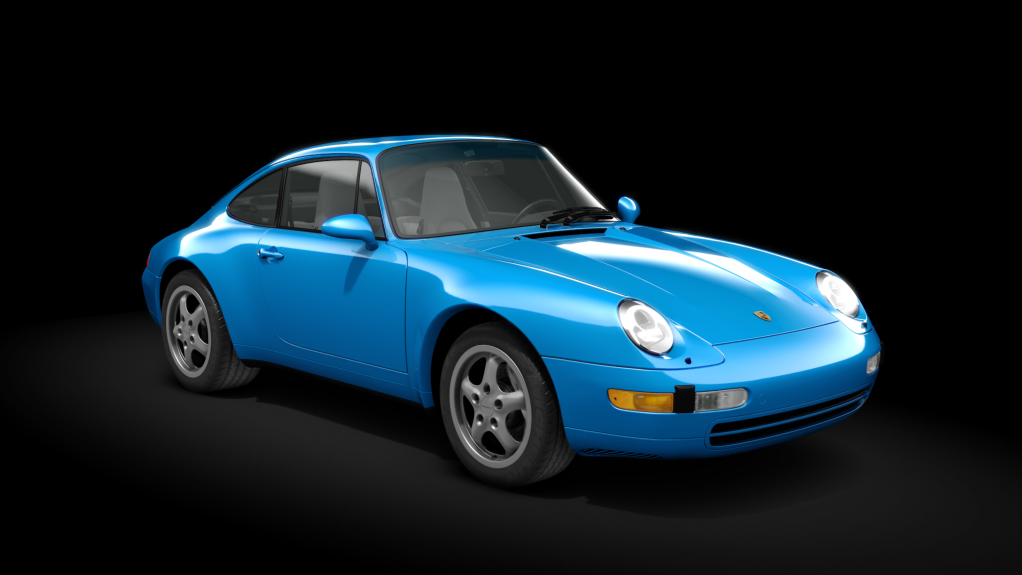Porsche 911 (993) Carrera 4, skin Riviera_Blue
