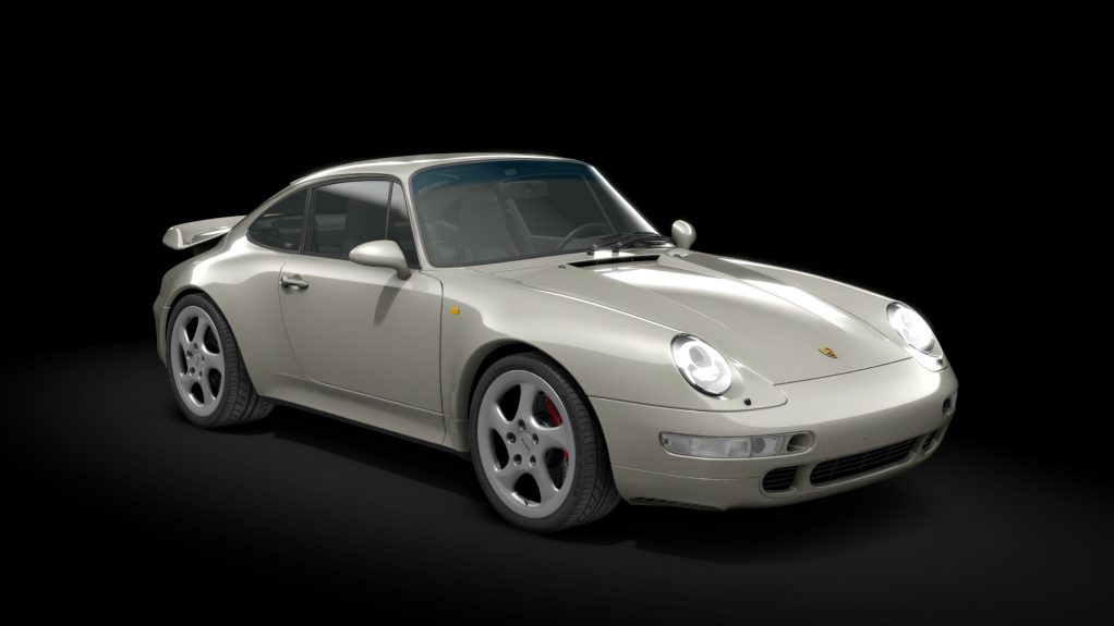 Porsche 911 (993) Turbo, skin gold
