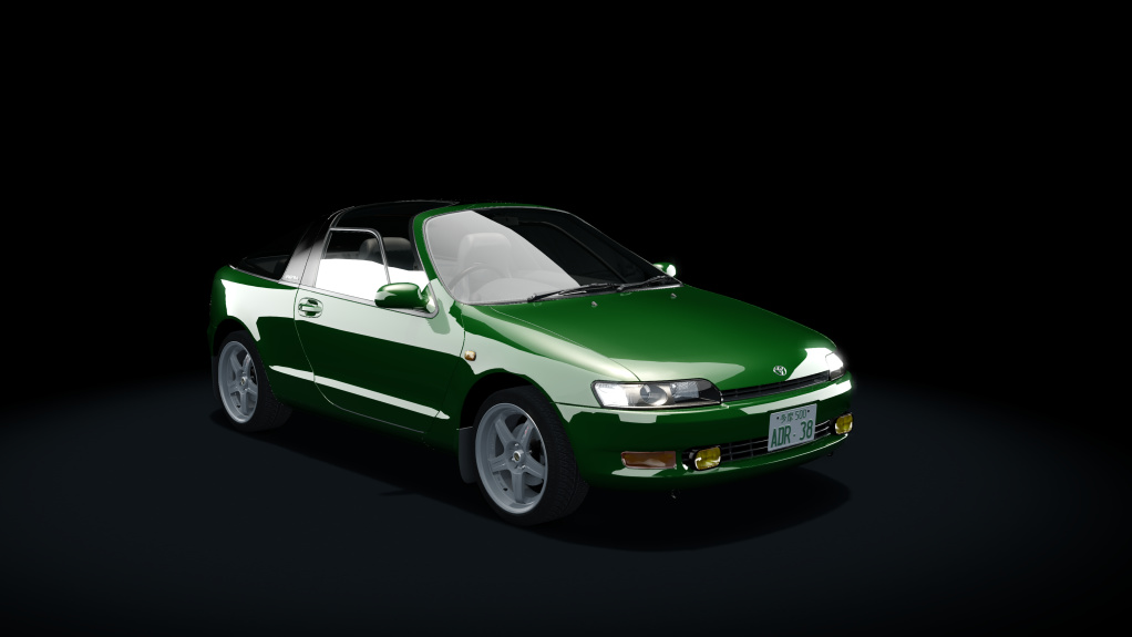 Toyota Sera TRD, skin Green