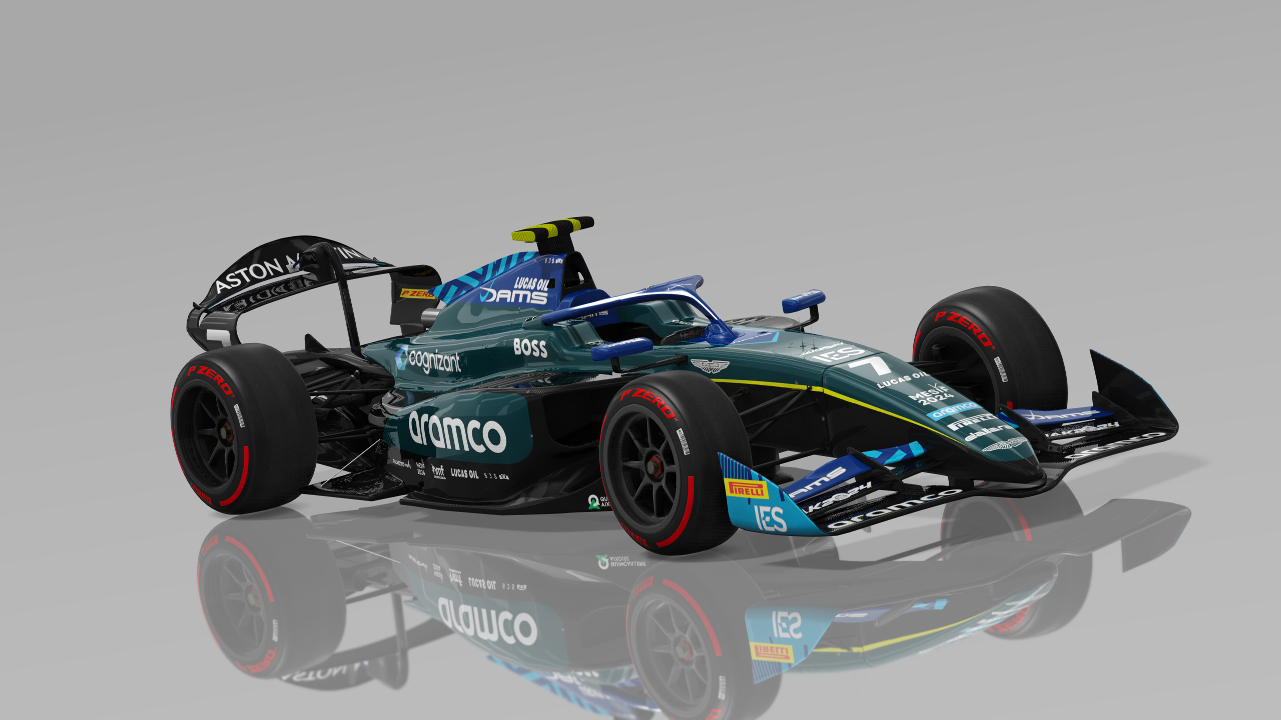 ACFL F2 2024, skin 7_Dams_Aston_Martin_Jak_Crawford