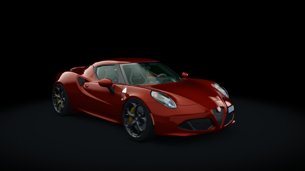 Alfa Romeo 4C QV, skin roso