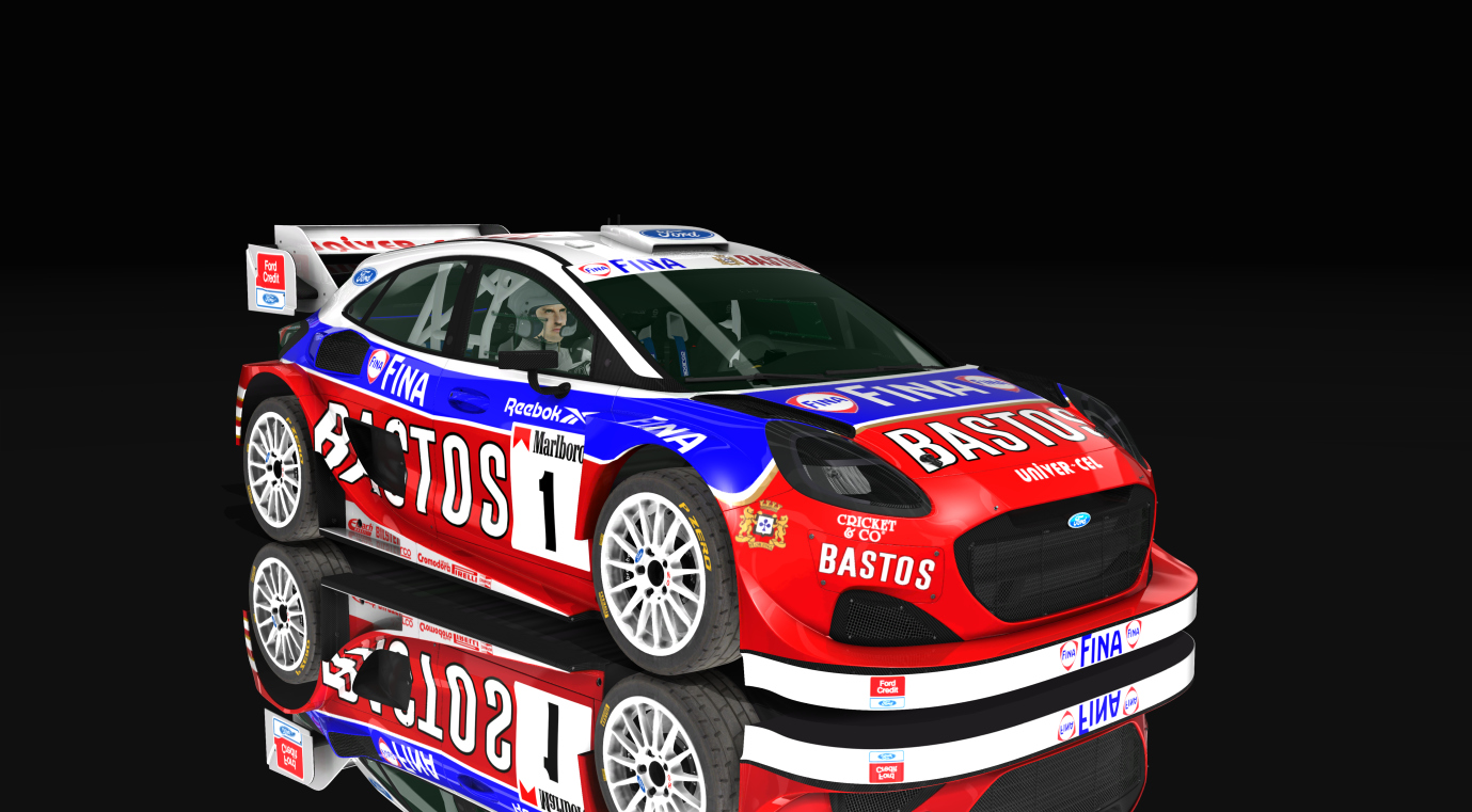 Ford Puma Rally1 2022, skin 1_Bastos_Fina