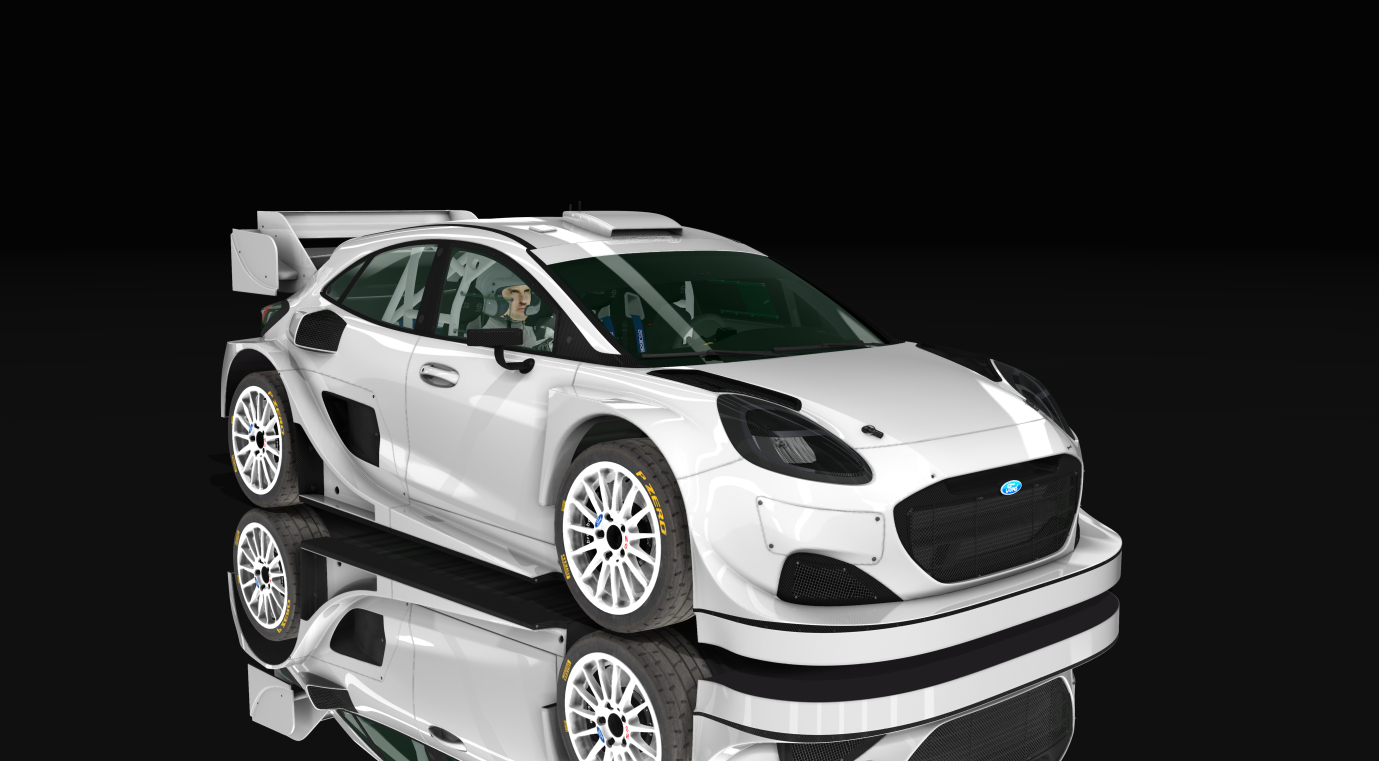 Ford Puma Rally1 2022, skin x_test_blue