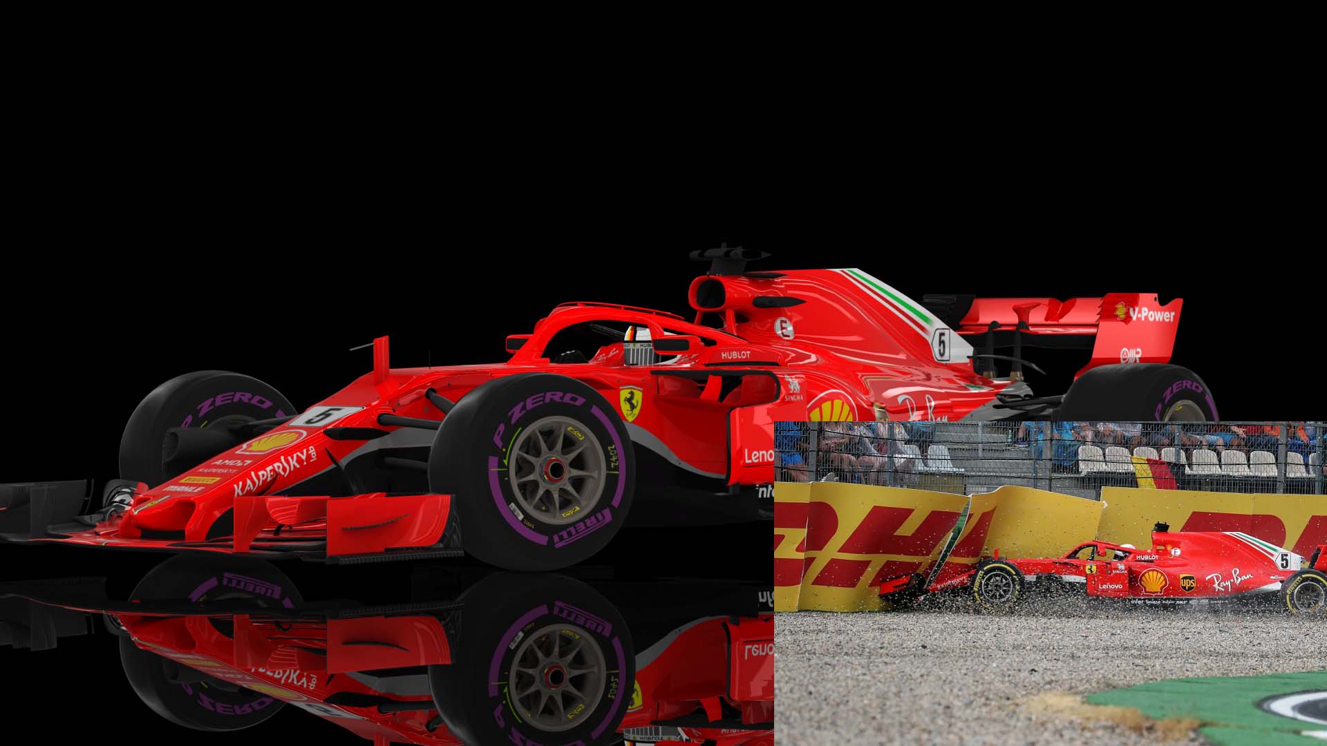 Ferrari SF71H Spec 2, skin Vettel_Germany