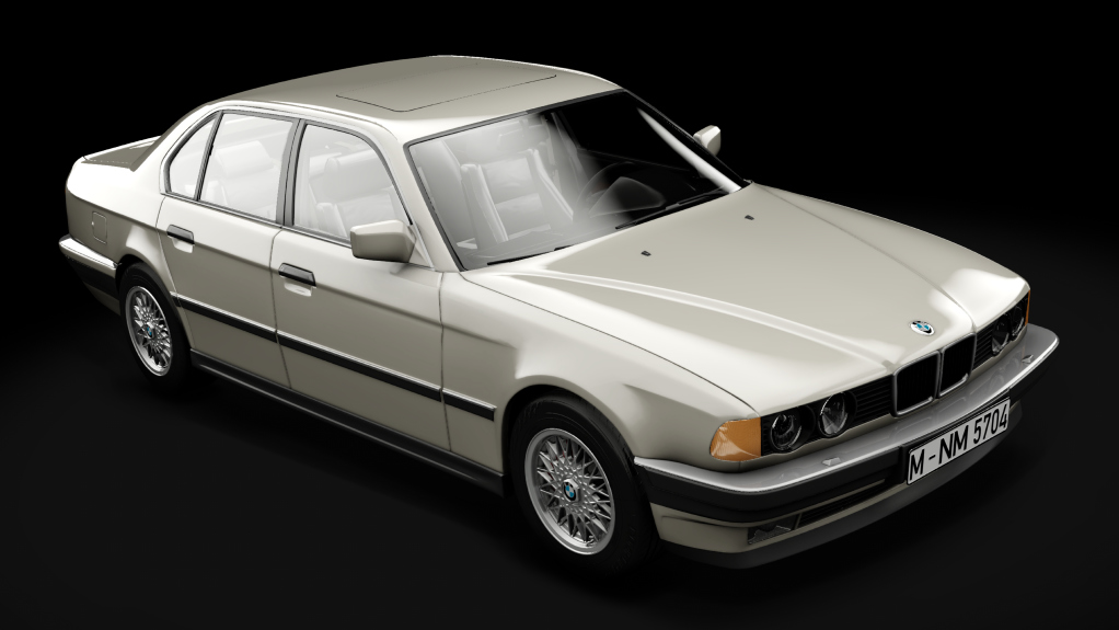 BMW E32 750i '87, skin 301_Kaschmirbeige Metallic