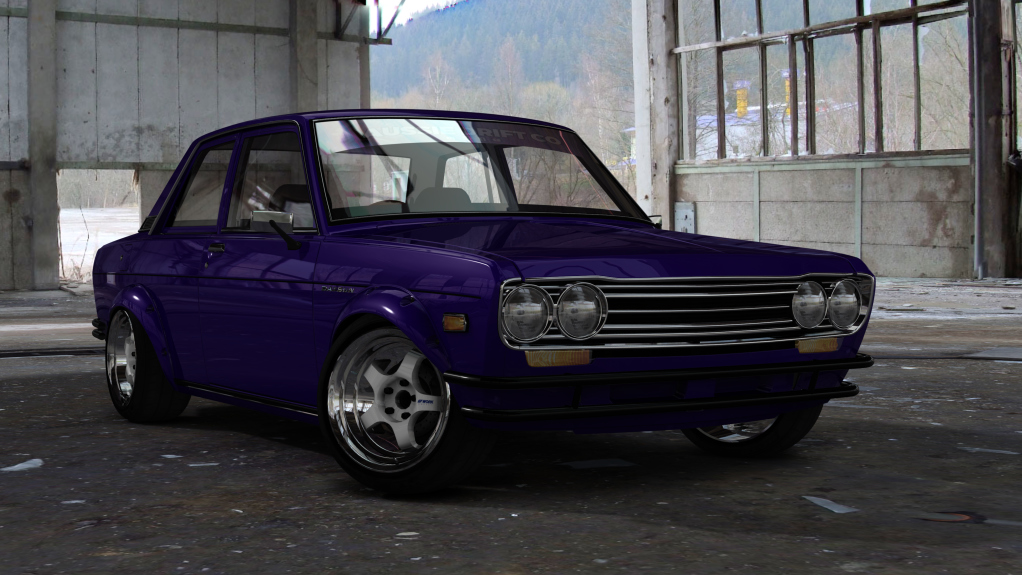 ADC Nissan Datsun 510  420, skin Purple