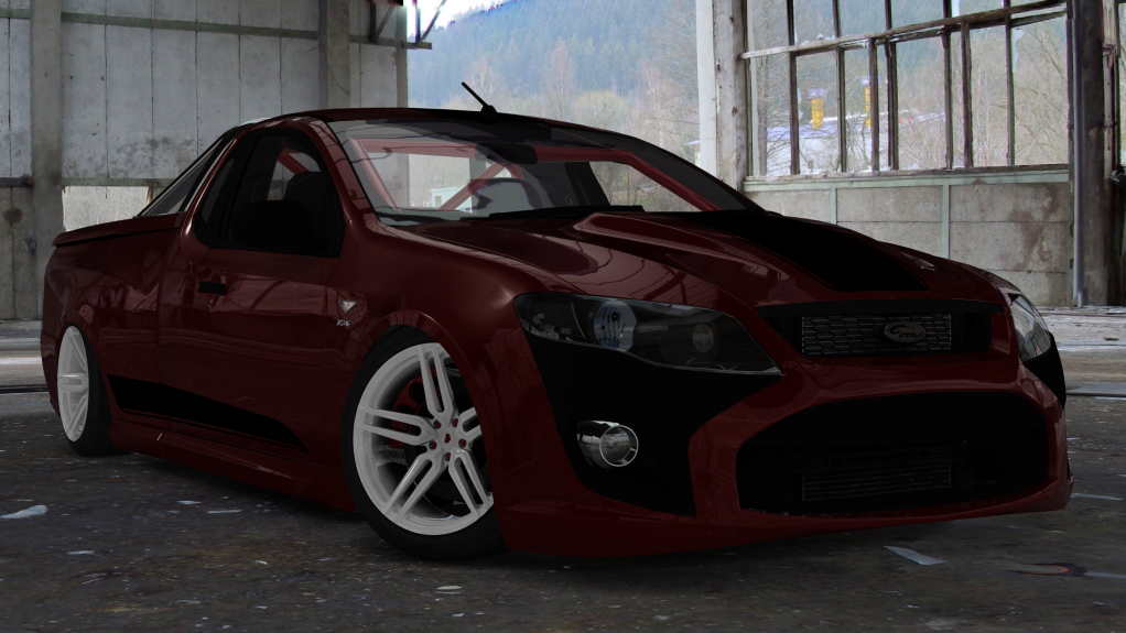 ADC Ford FPV Ute  420, skin Deep Red