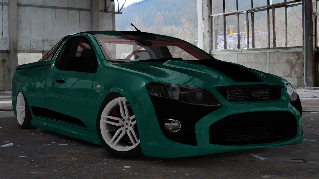 ADC Ford FPV Ute  420, skin Gas Green