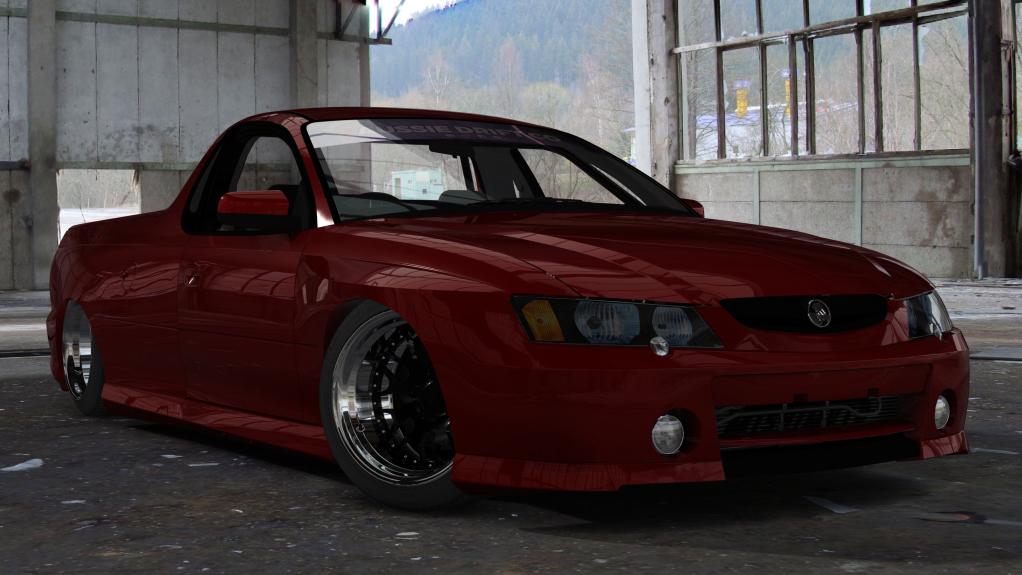 ADC Holden VY Ute  420, skin Red