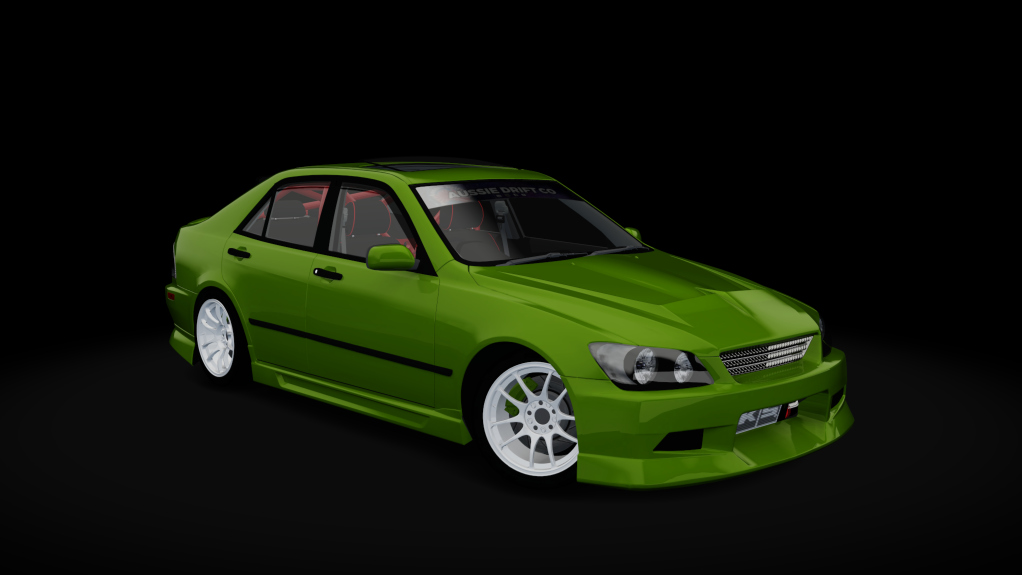ADC Lexus IS200 XE-10  420, skin Lime Green