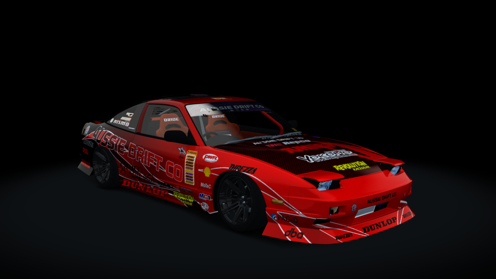 ADC Nissan 180SX  420, skin D1SL_Red