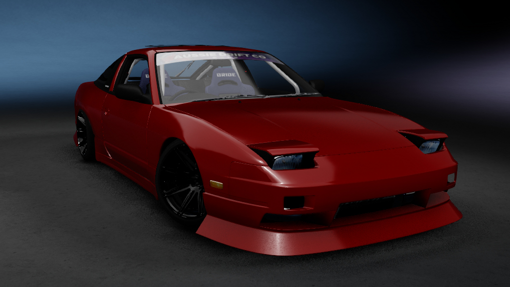 ADC Nissan 180SX  420, skin Red