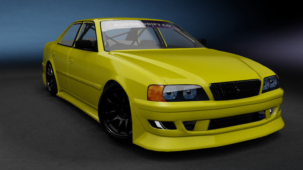 ADC Toyota JZX100 Chaser  420, skin Yellow