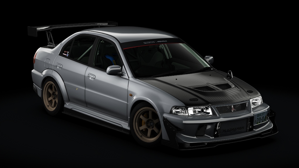 1999 Mitsubishi Lancer Evolution V "AEROBLITZ", skin 01_satellite_silver