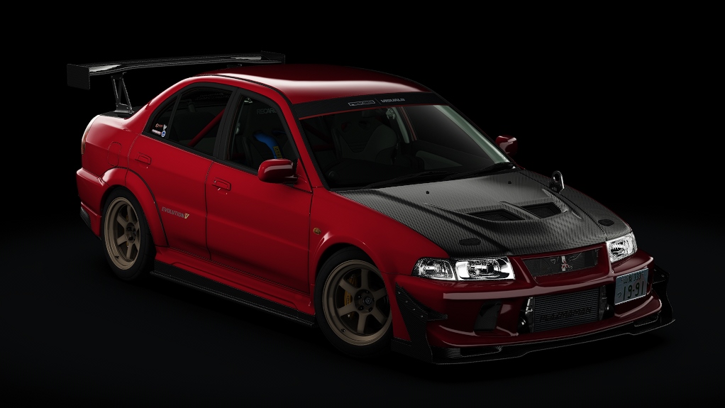 1999 Mitsubishi Lancer Evolution V "AEROBLITZ", skin 03_palmer_red