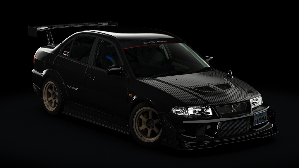 1999 Mitsubishi Lancer Evolution V "AEROBLITZ", skin 04_pyrenees_black_pearl