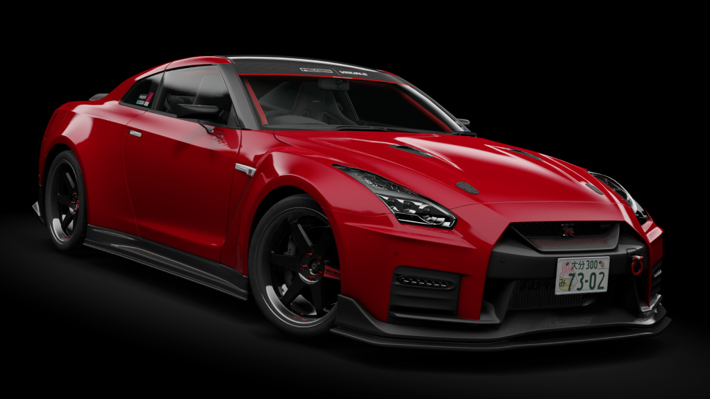 Nissan GT-R Nismo MY17 "The Danger", skin 06_solid_red