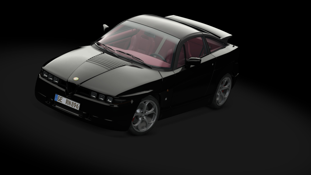 Alfa Romeo SZ s2, skin nero
