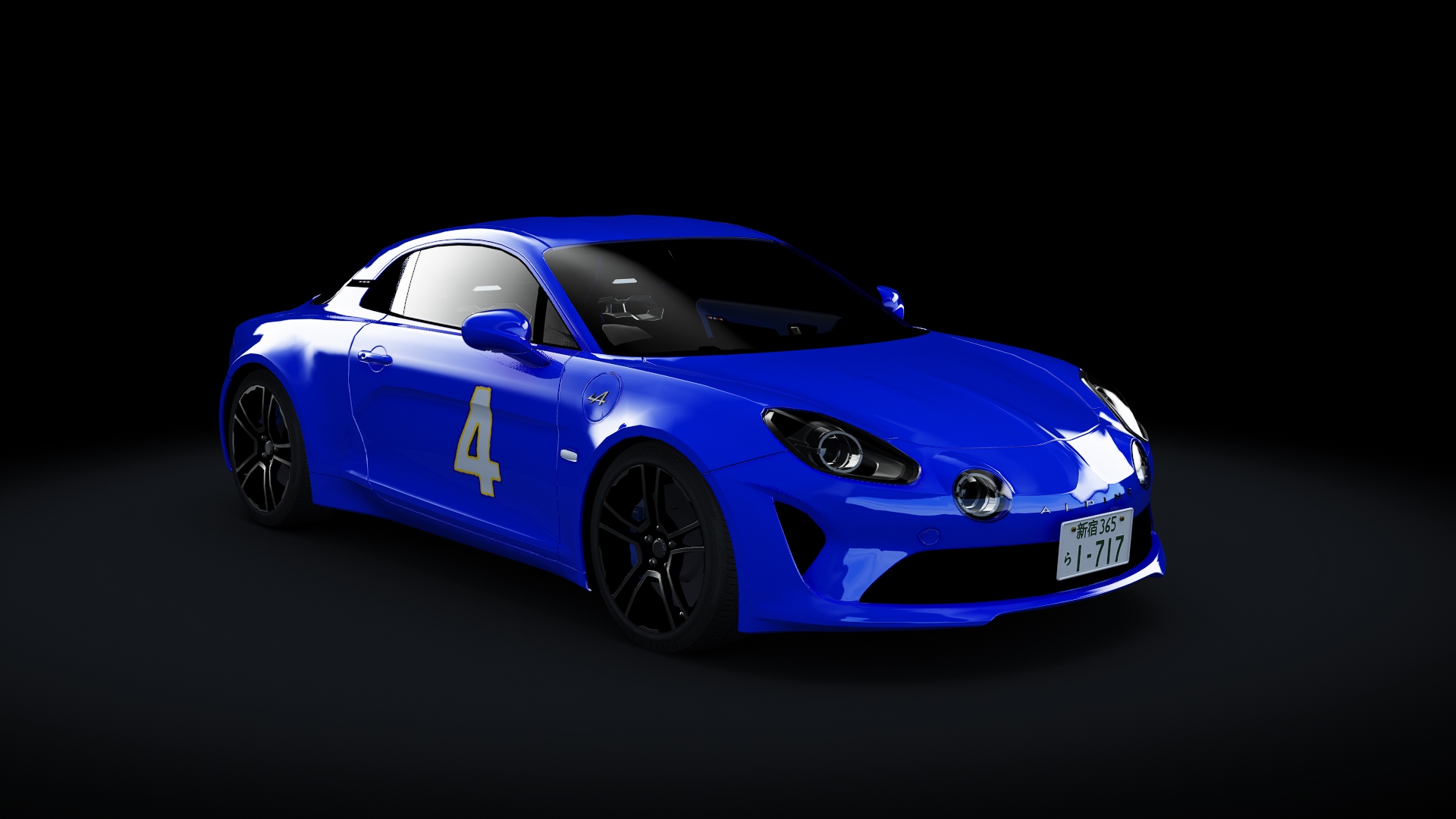 Alpine A110 MF GHOST Version Preview Image