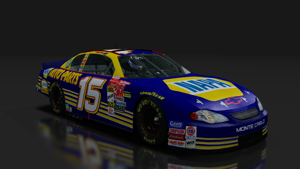 2000 NASCAR Monte Carlo, skin 15_Napa_2001