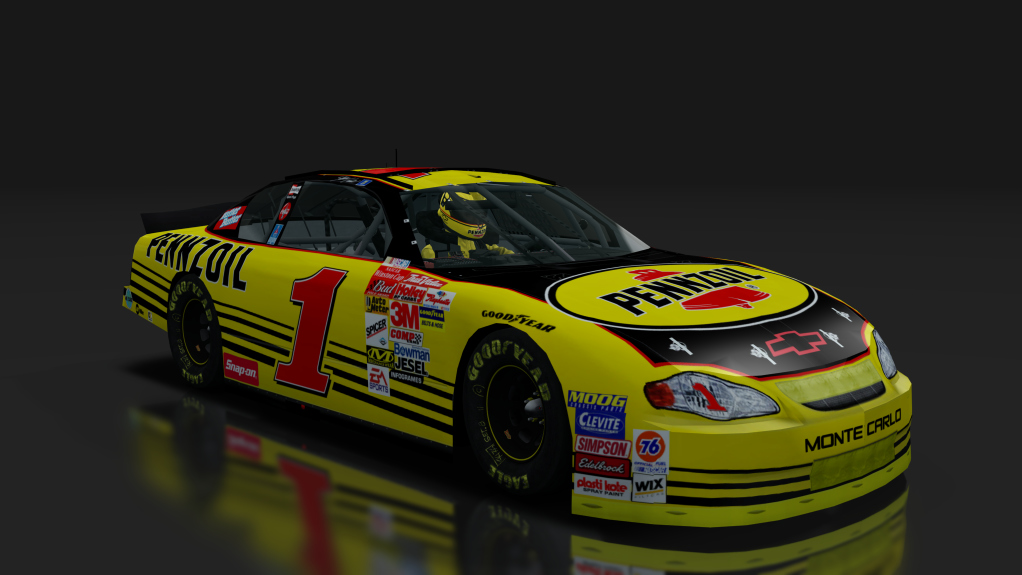 2000 NASCAR Monte Carlo, skin 1_Pennzoil