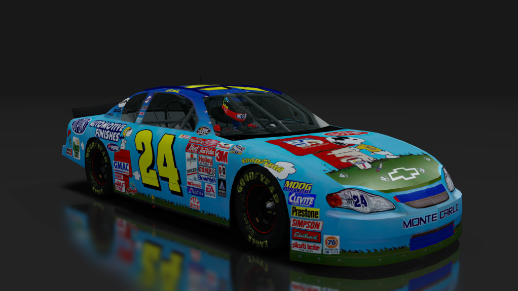 2000 NASCAR Monte Carlo, skin 24_Dupont_Peanuts