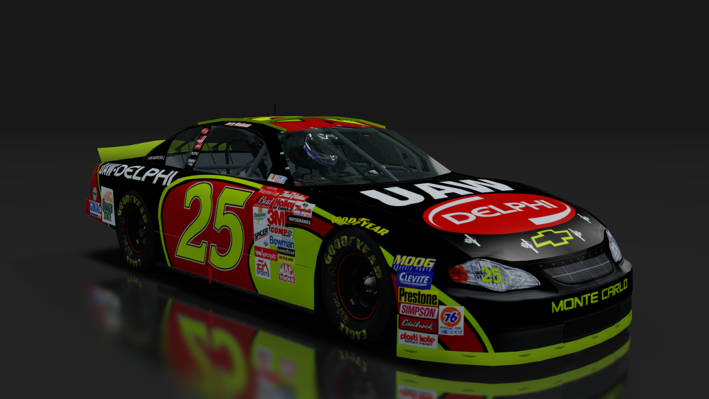 2000 NASCAR Monte Carlo, skin 25_UAW
