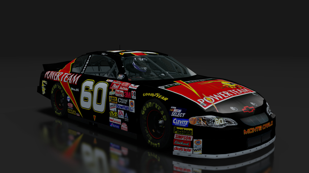 2000 NASCAR Monte Carlo, skin 60_Power_Team