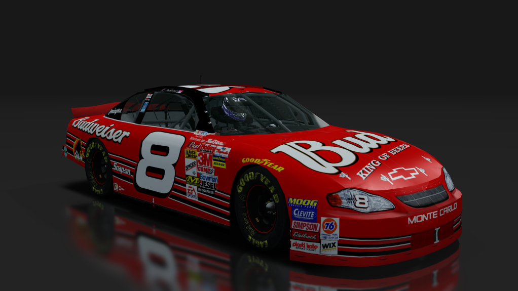 2000 NASCAR Monte Carlo, skin 8_Budweiser