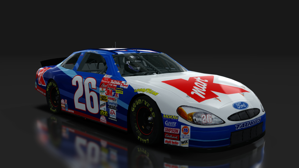 2000 NASCAR Ford Taurus, skin 26_kmart