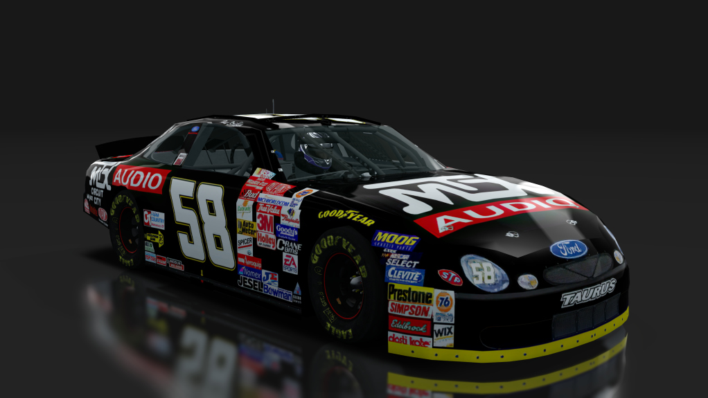 2000 NASCAR Ford Taurus, skin 58_mtx_audio