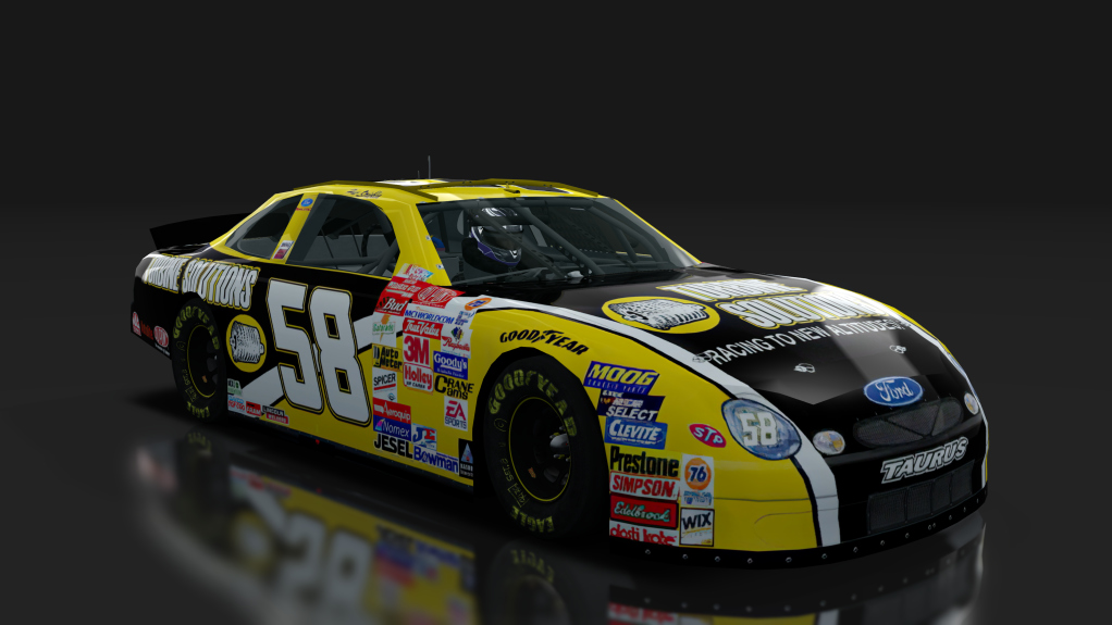 2000 NASCAR Ford Taurus, skin 58_turbine_solutions