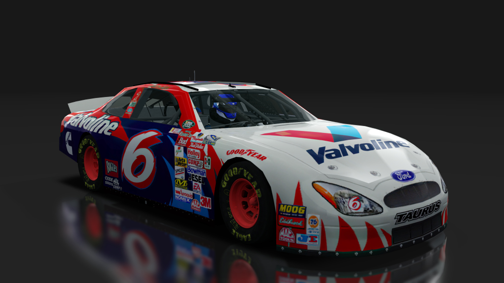 2000 NASCAR Ford Taurus, skin 6_valvoline