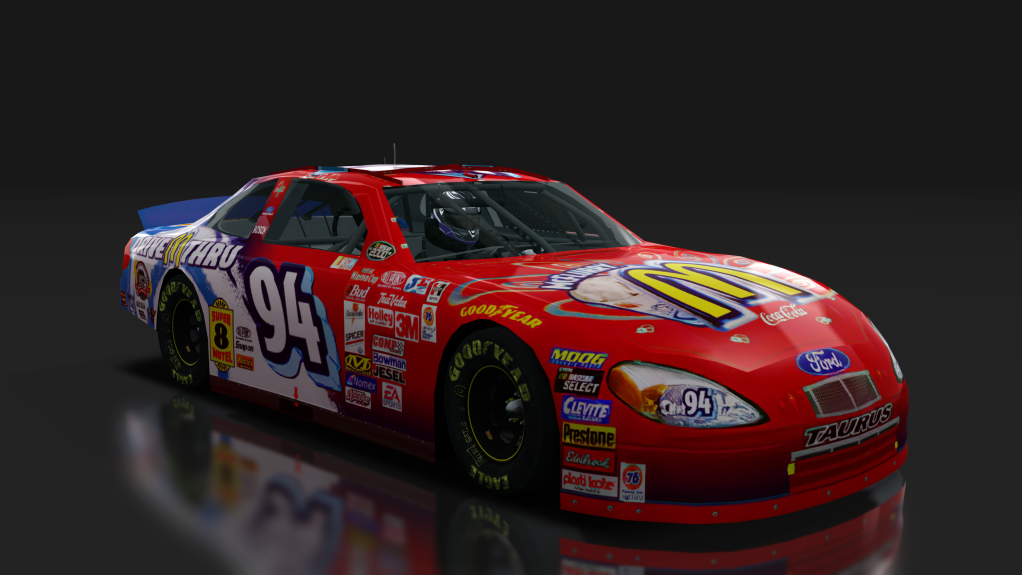2000 NASCAR Ford Taurus, skin 94_mcflurry